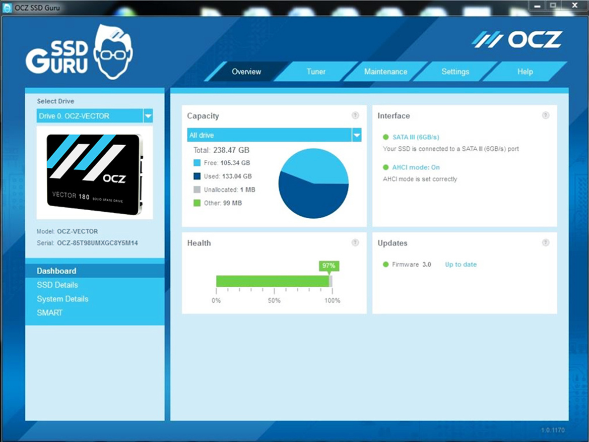 OCZ Vector 180 Solid State Drive Review: Barefoot 3 Optimized