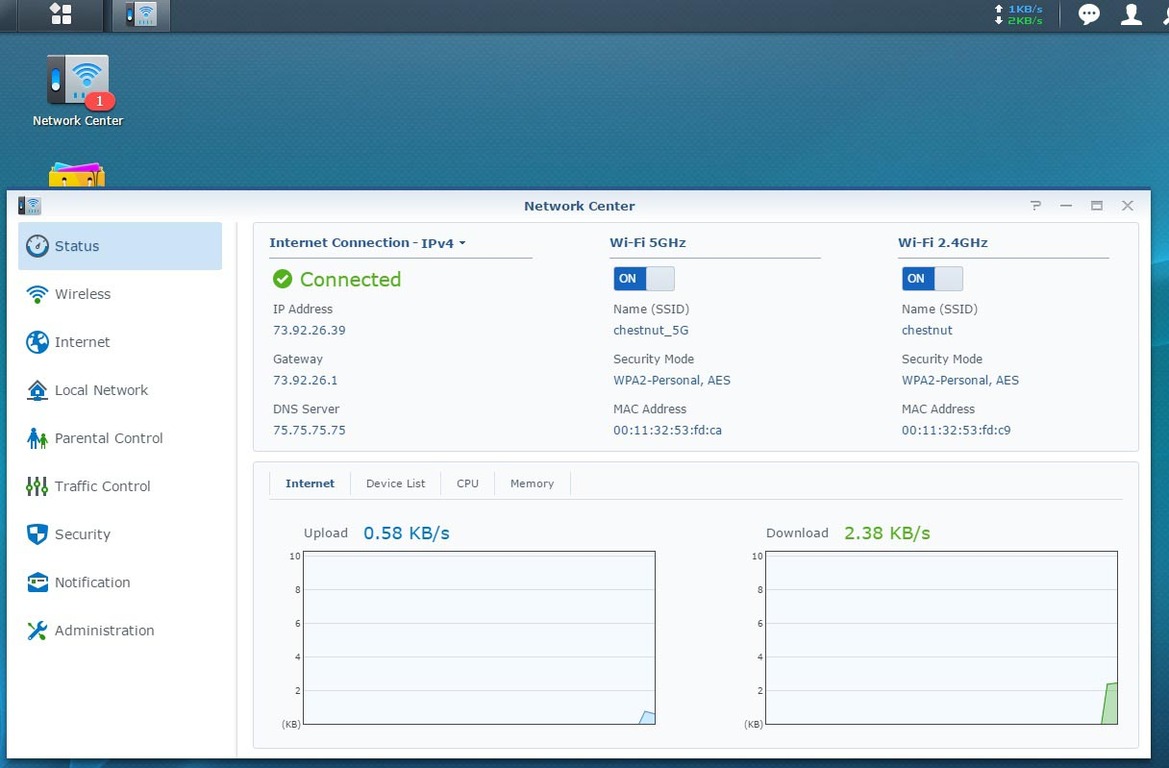 Synology RT1900ac High Speed Wireless AC Router Review