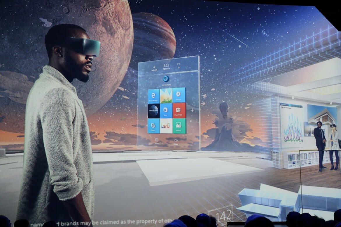 Intel Unveils Project Alloy Merged Reality Headset And Partnership With Microsoft For Windows Holographic Shell