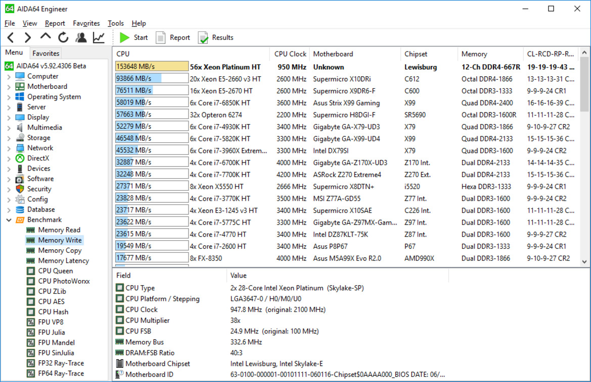 Intel Xeon Scalable Debuts: Dual Xeon Platinum 8176 With 112 Threads Tested