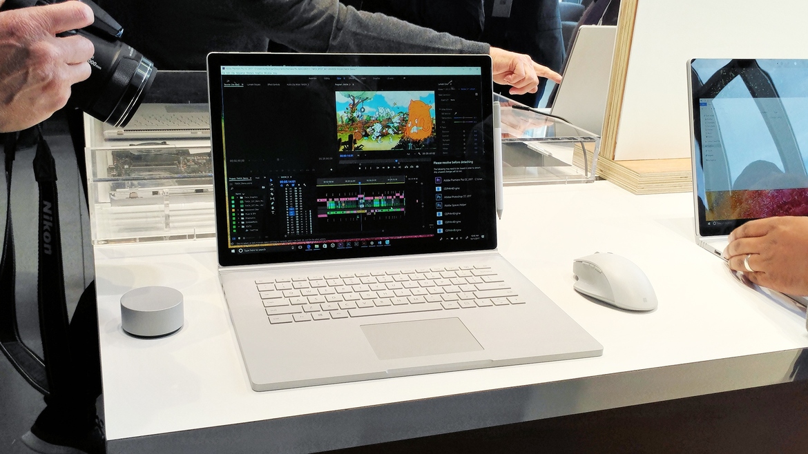Microsoft Unveils Powerful Surface Book 2, Precision Mouse, Windows 10 Fall Creators Update Highlights