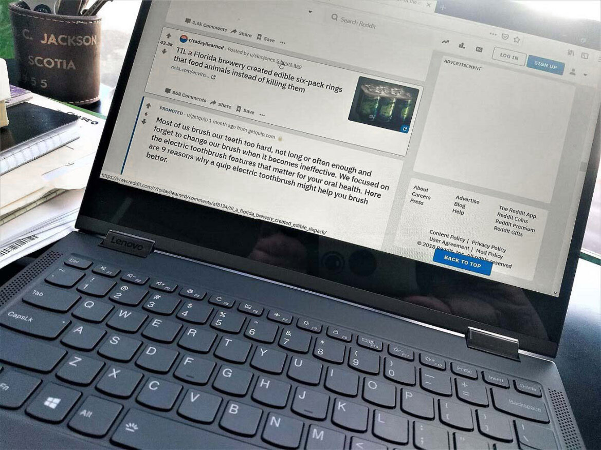 Lenovo Yoga C630 Review: Big Battery Life, Always Connected