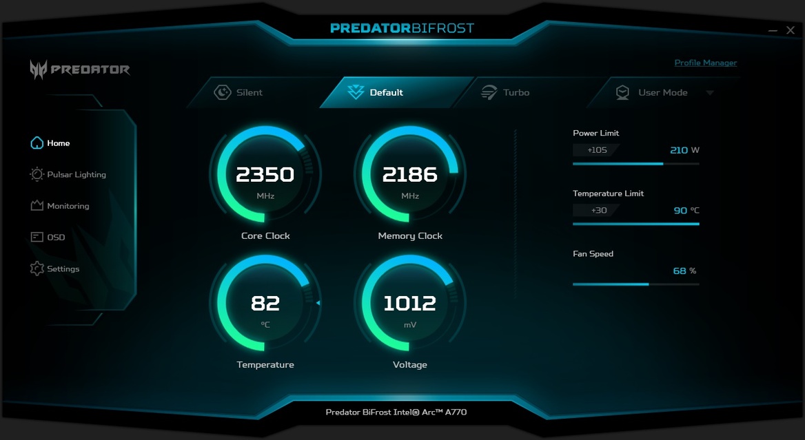 Acer Predator BiFrost Arc A770 OC Graphics Card Review: Intel On-Board
