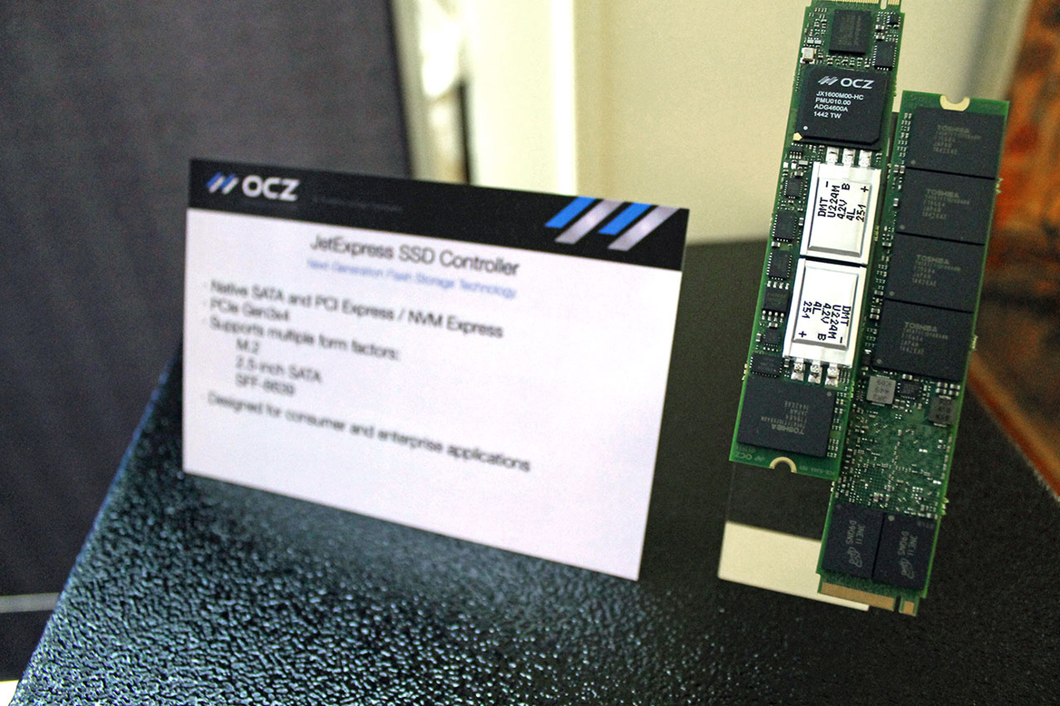 OCZ Delivers JetExpress SSD Controller, Vector 180 SSD, And Smokin’ Hot Z-Drive 6000 Enterprise SSD At CES