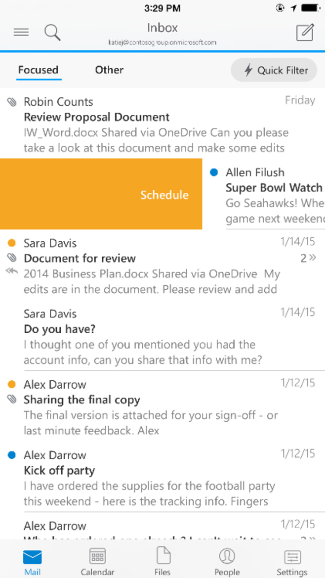 Microsoft Rebrands Acompli, Relaunches As Outlook For Android And iOS