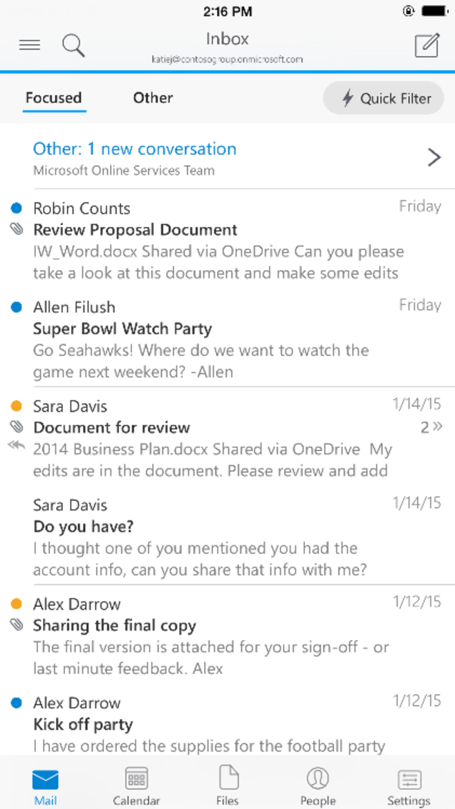 Microsoft Rebrands Acompli, Relaunches As Outlook For Android And iOS