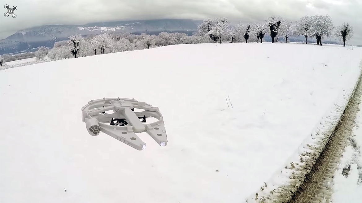 Homemade RC Millennium Falcon Is The Drone You've Always Dreamed Of Flying