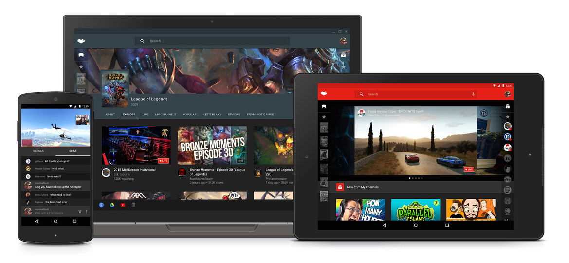 Google Counters Amazon’s Twitch With YouTube Gaming App And Website