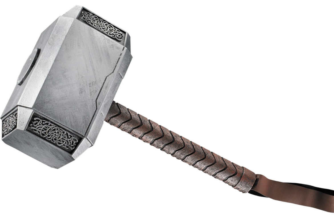 Citizen Avenger Makes Tech-Filled Replica Of Thor's Hammer That Only He Can Lift