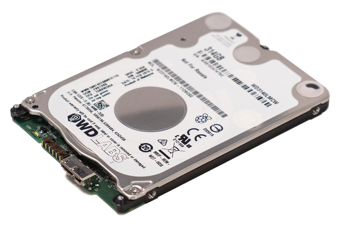 Western Digital Bakes Fruity-Good 314GB PiDrive For Raspberry Pi Platform
