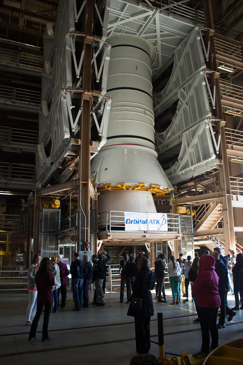 NASA ISS Resupply Mission Tour Shows Swamp Works Tech, A Roaring Crawler Demo And Nighttime Fireworks Launch