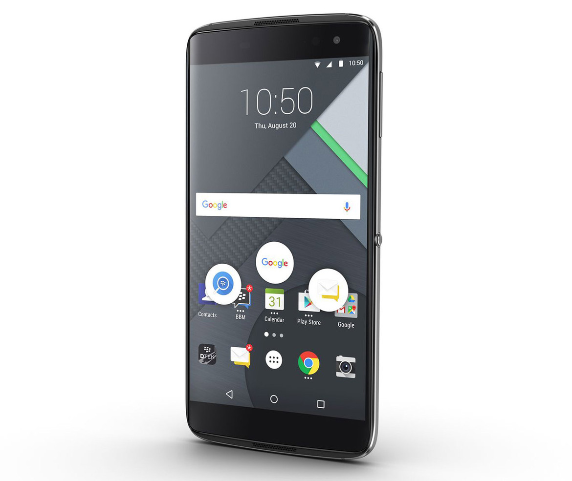 BlackBerry Gets Official With Security-Focused $499 DTEK60 Snapdragon 820 Flagship