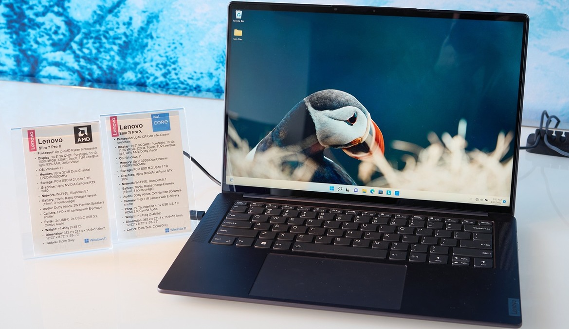 Lenovo's Slim Series Laptops Flaunt Lavish Style And Seriously Impressive Specs