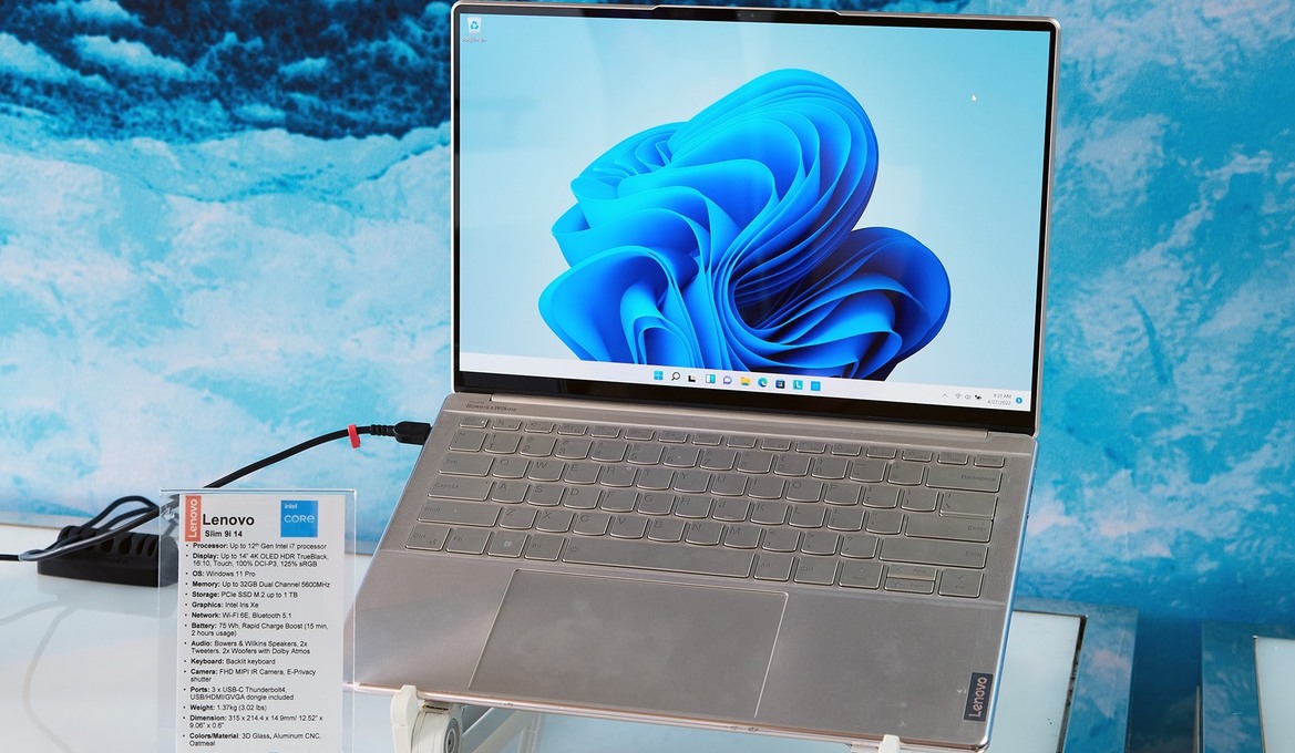 Lenovo's Slim Series Laptops Flaunt Lavish Style And Seriously Impressive Specs