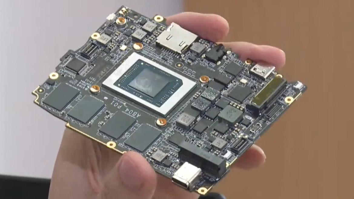AYANeo Air Pro Handheld’s Tiny PCB Exposed Showing AMD Barcelo APU Ready For Action