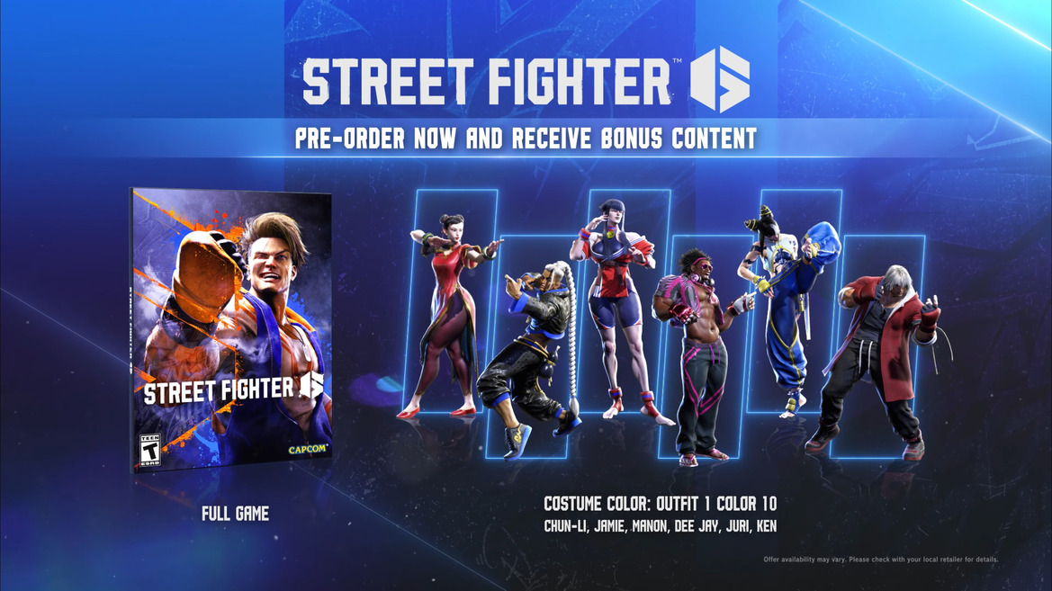 Street Fighter 6 Trailer Reveals New Characters, Preorder Bonuses, Game Editions And More