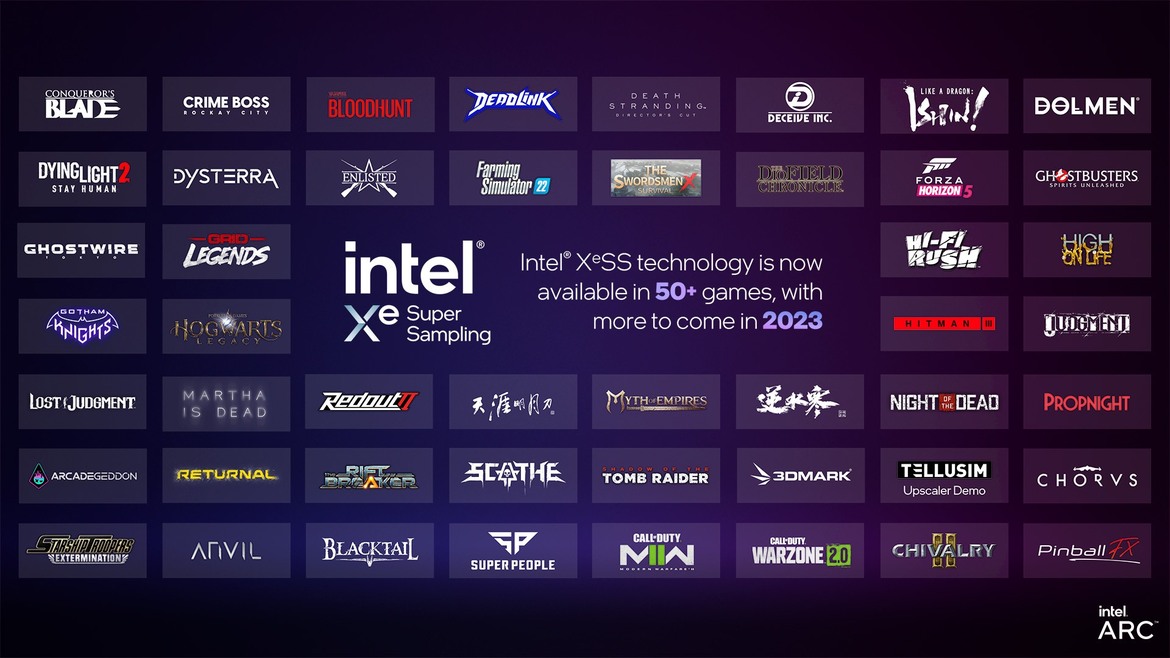 Intel Expands XeSS Super Resolution Support To This List Of Over 50 Games