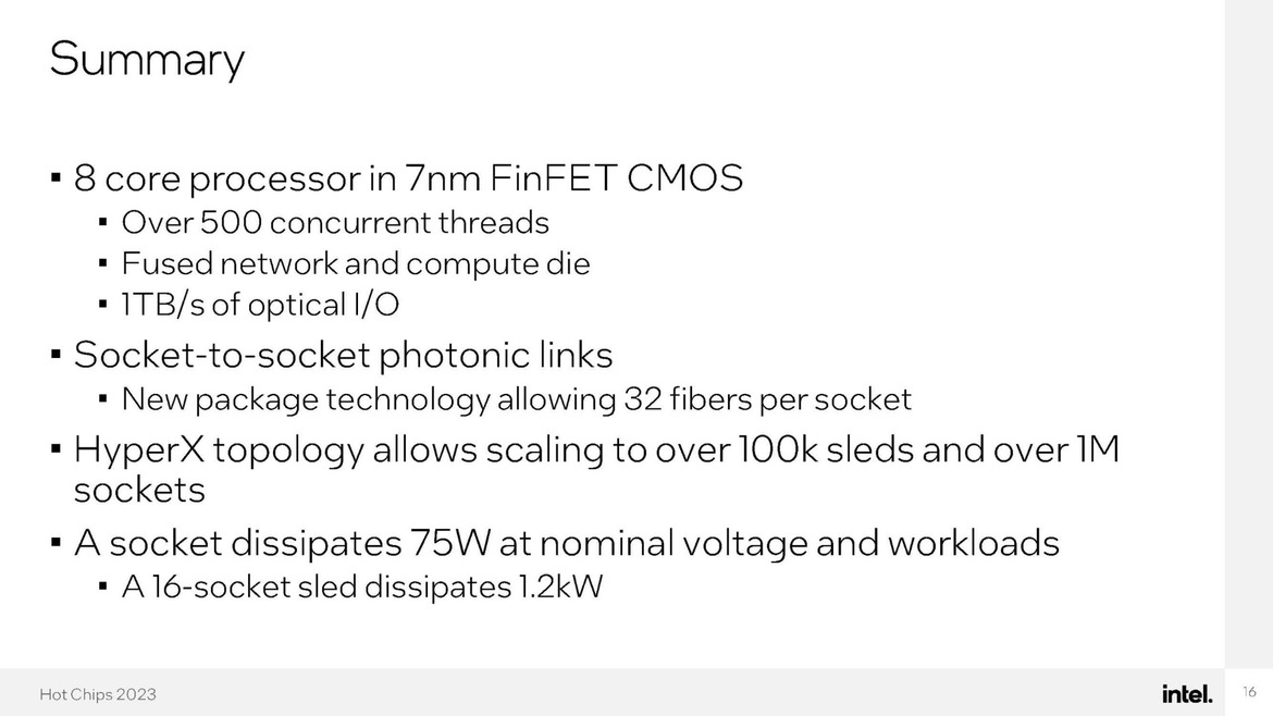 Intel Details A Silicon Photonics Processor With 8 Cores And A Whopping 528 Threads