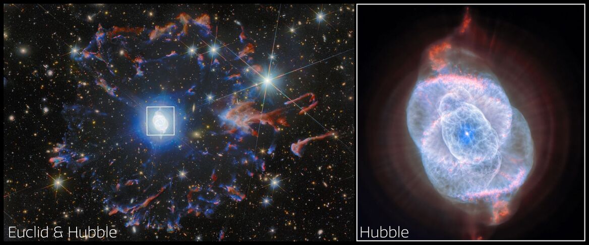 Check Out These Mesmerizing Views Of The Cat's Eye Nebula Like Never Seen Before